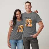 Golden Retriever, mijn naam is stoppen met die gra T-shirt (Unisex)