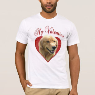 Golden Retriever Mijn Valentijn T-shirt