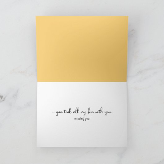 Golden Retriever Mist u Kaart (Binnen)