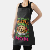 Golden Retriever Moeder Bloemige Hond Liefhebber Schort (Insitu)