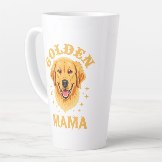 Golden Retriever Moeder hondenliefhebber huisdier  Latte Mok (Linkerhoek)