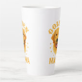 Golden Retriever Moeder hondenliefhebber huisdier  Latte Mok (Voorkant)