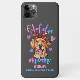 Golden retriever Moeder Waterverf Hond Mam Gift Case-Mate iPhone Case