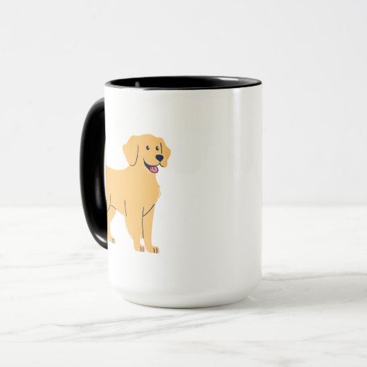 Golden Retriever Mok (Voorkant links)