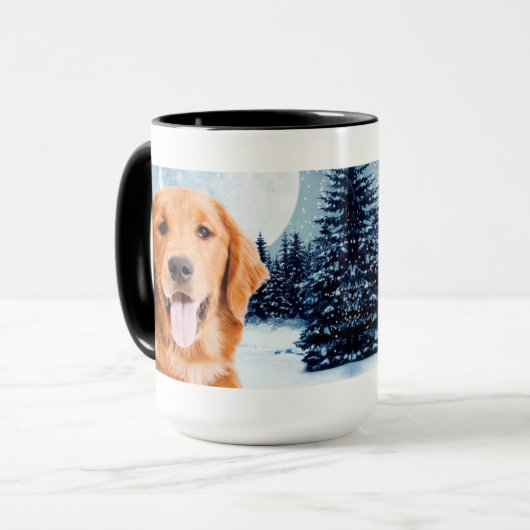 Golden Retriever Mok (Voorkant links)