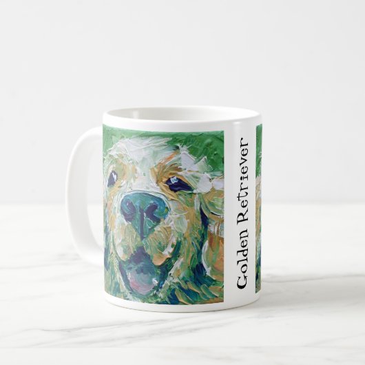 Golden Retriever mok (Voorkant links)