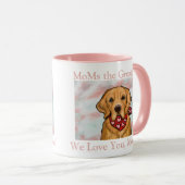 Golden Retriever Mok (Voorkant rechts)