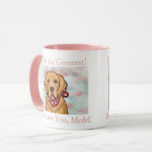 Golden Retriever Mok (Voorkant links)