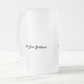 Golden Retriever Mok van glas, Partij (Voorkant links)