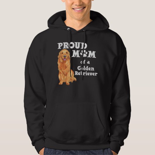 GOLDEN-RETRIEVER MOM HOODIE (Voorkant)