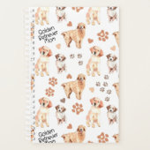 Golden Retriever Mom Pattern Planner (Voorkant)