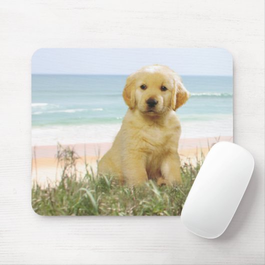 Golden Retriever Mousepad Muismat (Met muis)