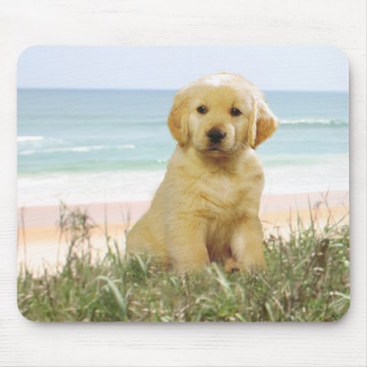 Golden Retriever Mousepad Muismat (Voorkant)