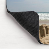 Golden Retriever Mousepad Sandcastles Muismat (Hoek)