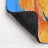 Golden Retriever Mousepad - "Sydney" Muismat (Hoek)