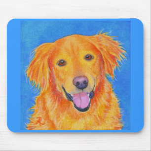 Golden Retriever Mousepad - "Sydney" Muismat