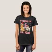 Golden Retriever My Christmas Wish Pet All The D  T-shirt (Voorkant volledig)