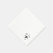 Golden Retriever Napkin Servet (Hoek)