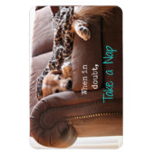 Golden Retriever Neem een nap Magneet (Verticaal)