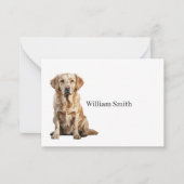 Golden Retriever Note Card Notitiekaartje (Voorkant)