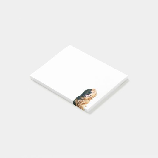 Golden Retriever Note Pad (Schuin)
