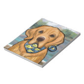 Golden Retriever Notitieblok (Linkerzijde)