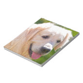 Golden Retriever Notitieblok (Linkerzijde)