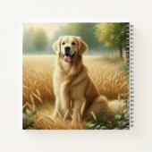 Golden Retriever Notitieboek (Achterkant)