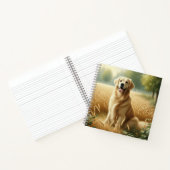 Golden Retriever Notitieboek (Binnen)