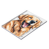 Golden Retriever Notitieboek (Linkerzijde)