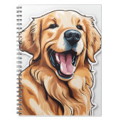 Golden Retriever Notitieboek (Voorkant)