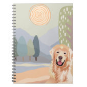 GOLDEN RETRIEVER-Notitieboek Notitieboek (Voorkant)