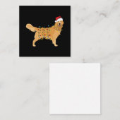 Golden Retriever Notitiekaartje (Voorkant / Achterkant)