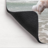 Golden Retriever Ocean Mousepad Muismat (Hoek)