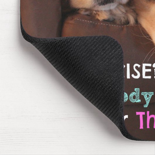 Golden Retriever oefent emotivationeel uit Muismat (Hoek)