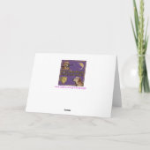 Golden Retriever One of a Kind Sneeuwman Kerst Feestdagen Kaart (Achterkant)