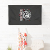 Golden Retriever Ontwerpt Hond Badge Design Spandoek (Insitu)