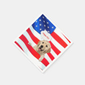 Golden Retriever op 4 juli Servet (Hoek)