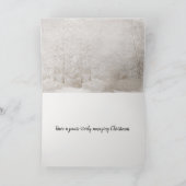 Golden Retriever op kerstreck Feestdagen Kaart (Binnen)