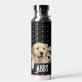 Golden Retriever op sterren Waterfles (Links)