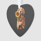 Golden Retriever    Ornament (voorkant)