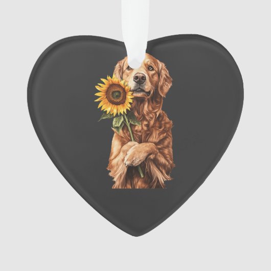 Golden Retriever    Ornament (voorkant)