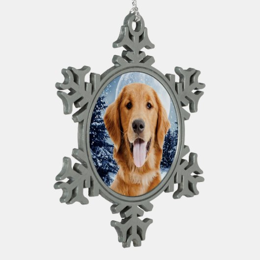Golden Retriever Ornament (Links)