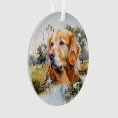 Golden Retriever Ornament (voorkant)