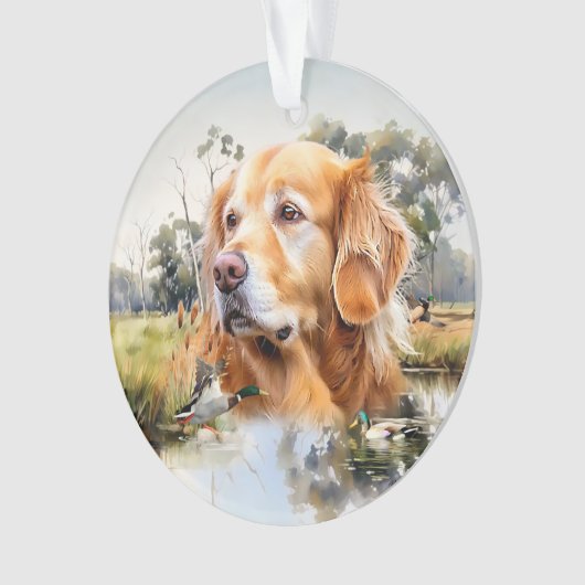 Golden Retriever Ornament (voorkant)