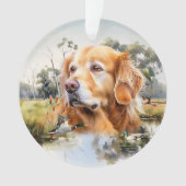 Golden Retriever Ornament (voorkant)