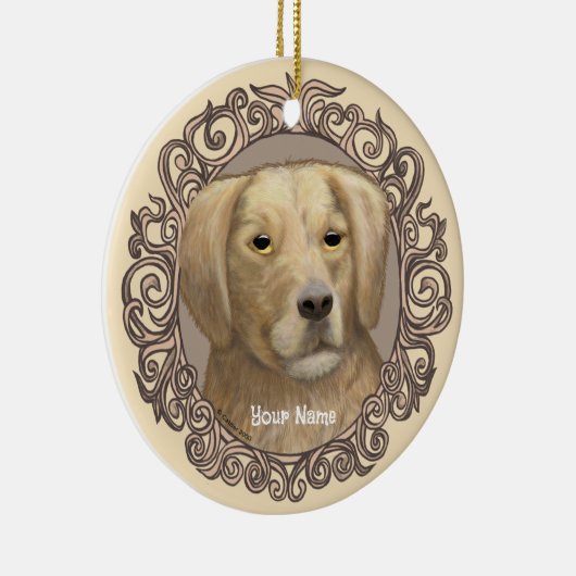 Golden Retriever ornament (Rechts)