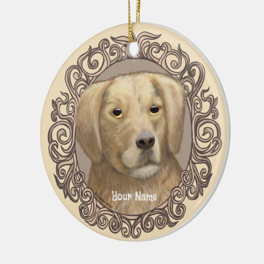  Golden Retriever ornament (Links)