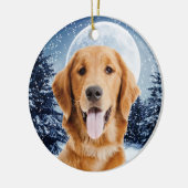 Golden Retriever Ornament (Links)