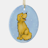Golden Retriever Ornament (Rechts)